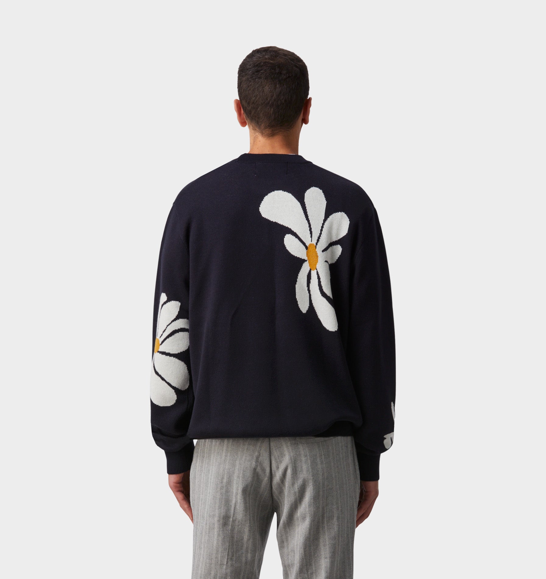 Daisy Mid Weight Sweater - Navy