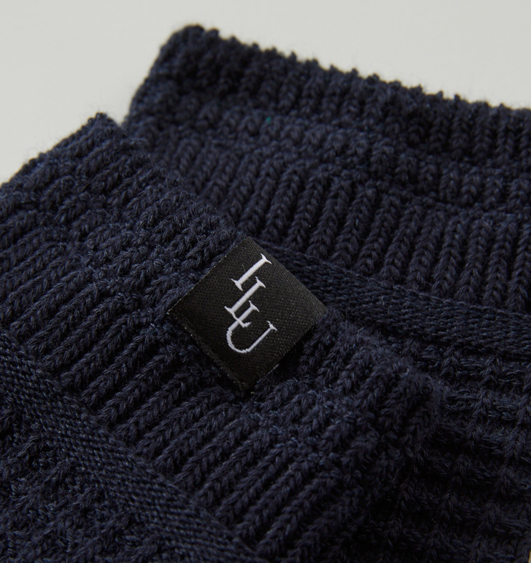 Waffle Sock - Navy