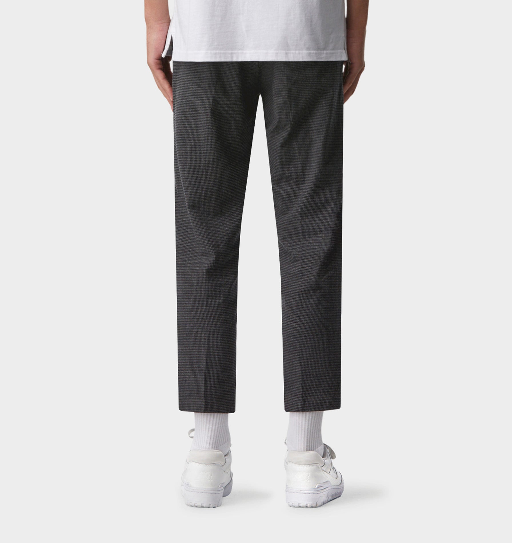 Slim Kobe Pant - Charcoal Houndstooth