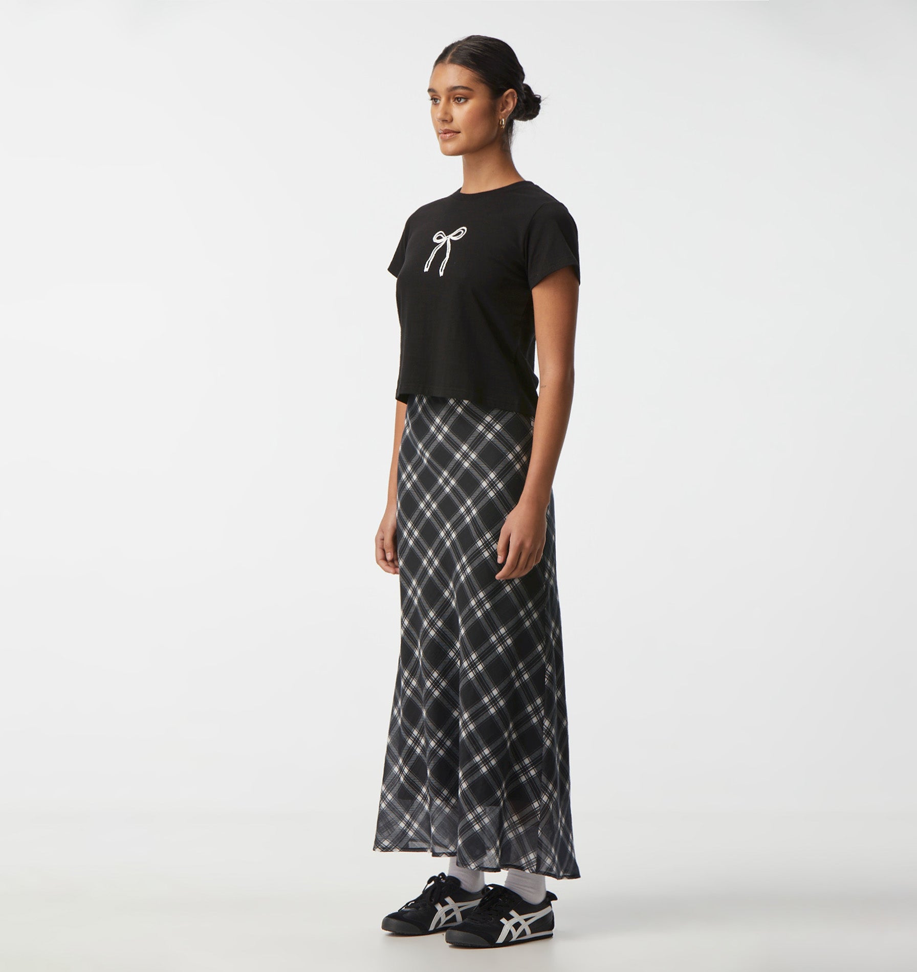 Finley Skirt - Black Check