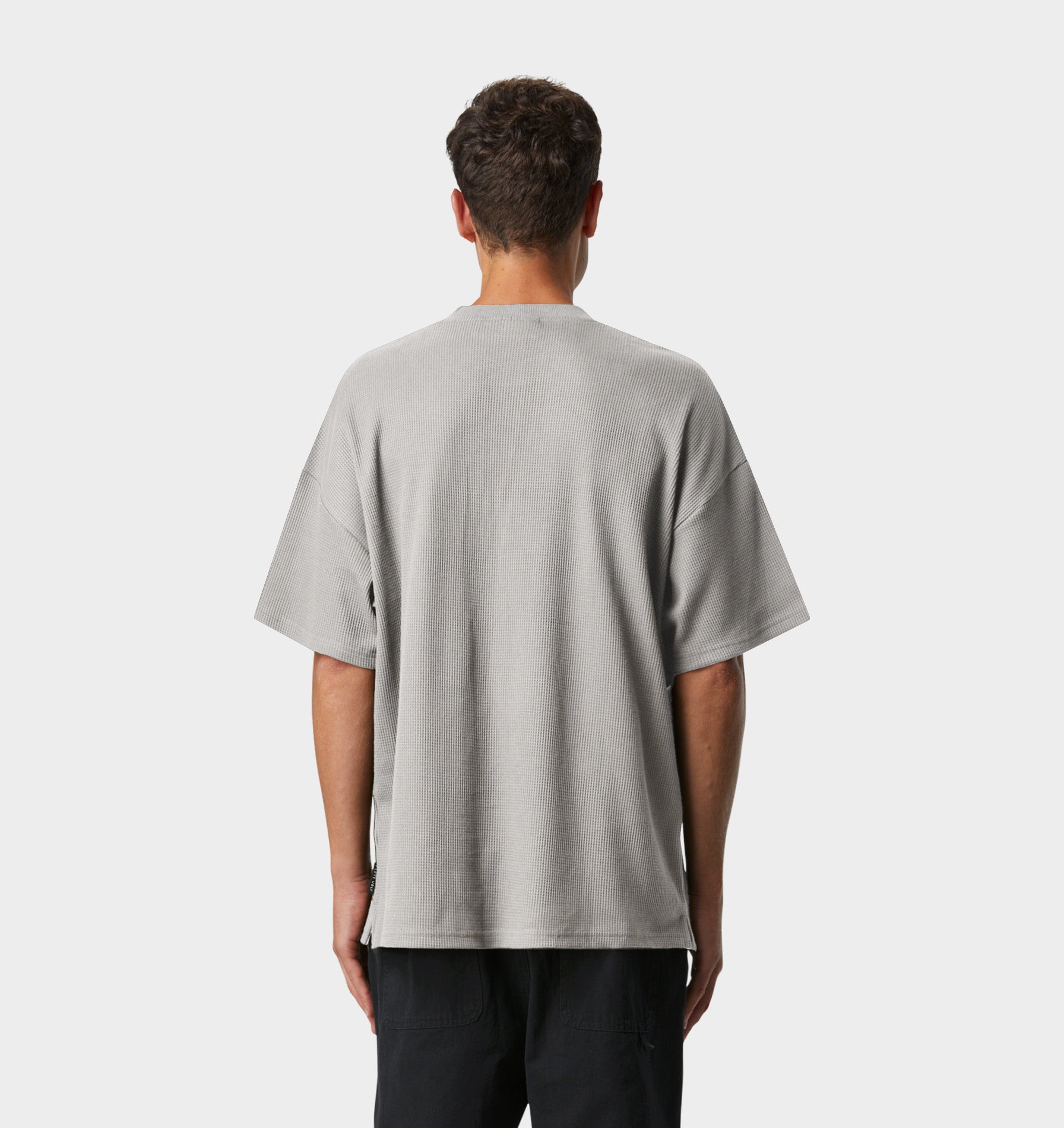 Waffle Box Tee - Concrete Marle