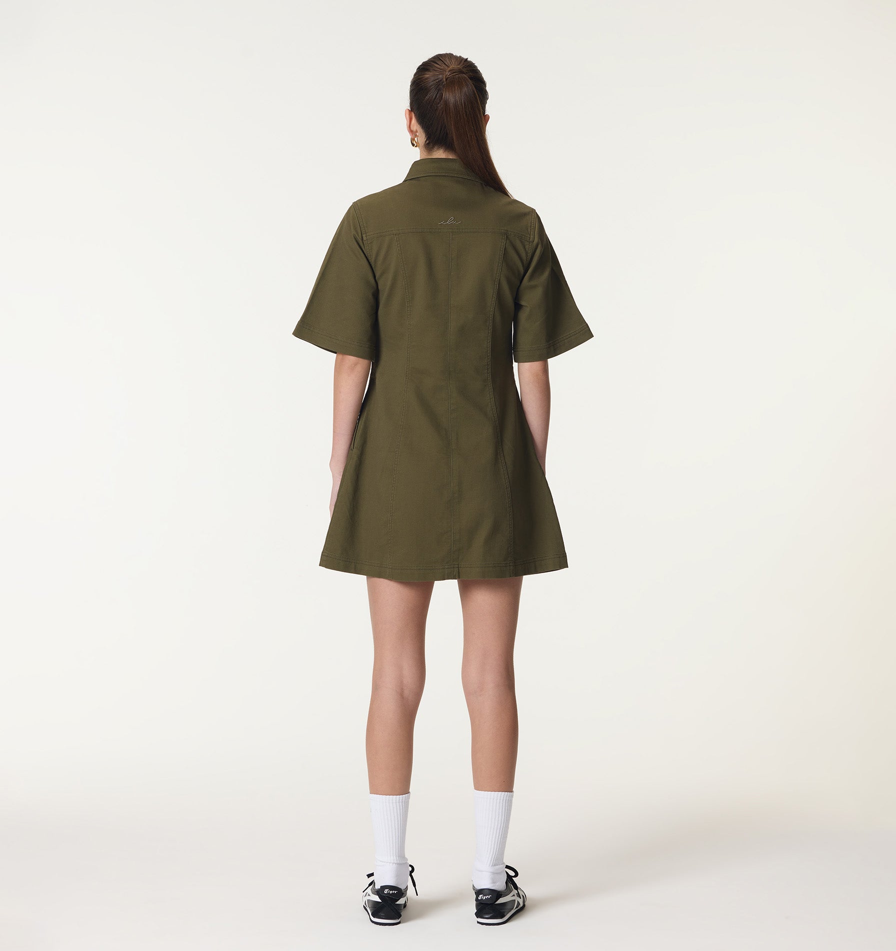 Lula Dress - Moss Green