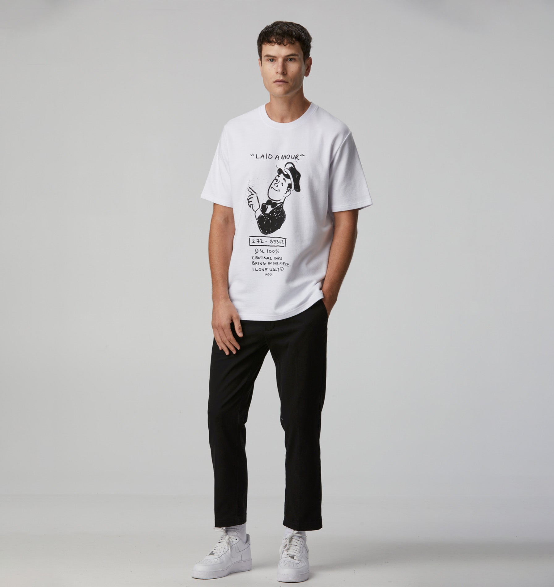 One Piece Heavy Chester Tee - White