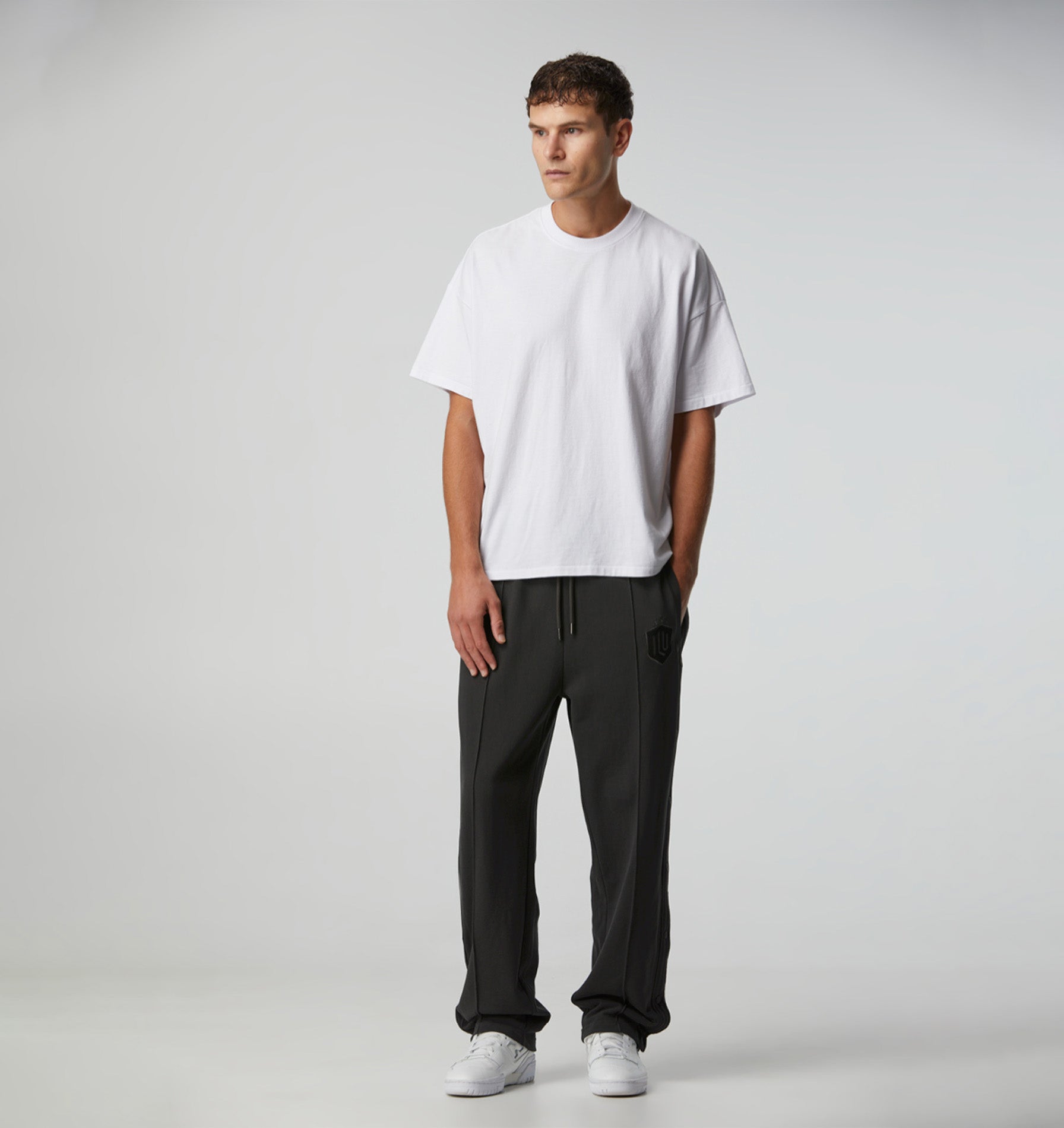 Tearaway Trackie - Charcoal/Black