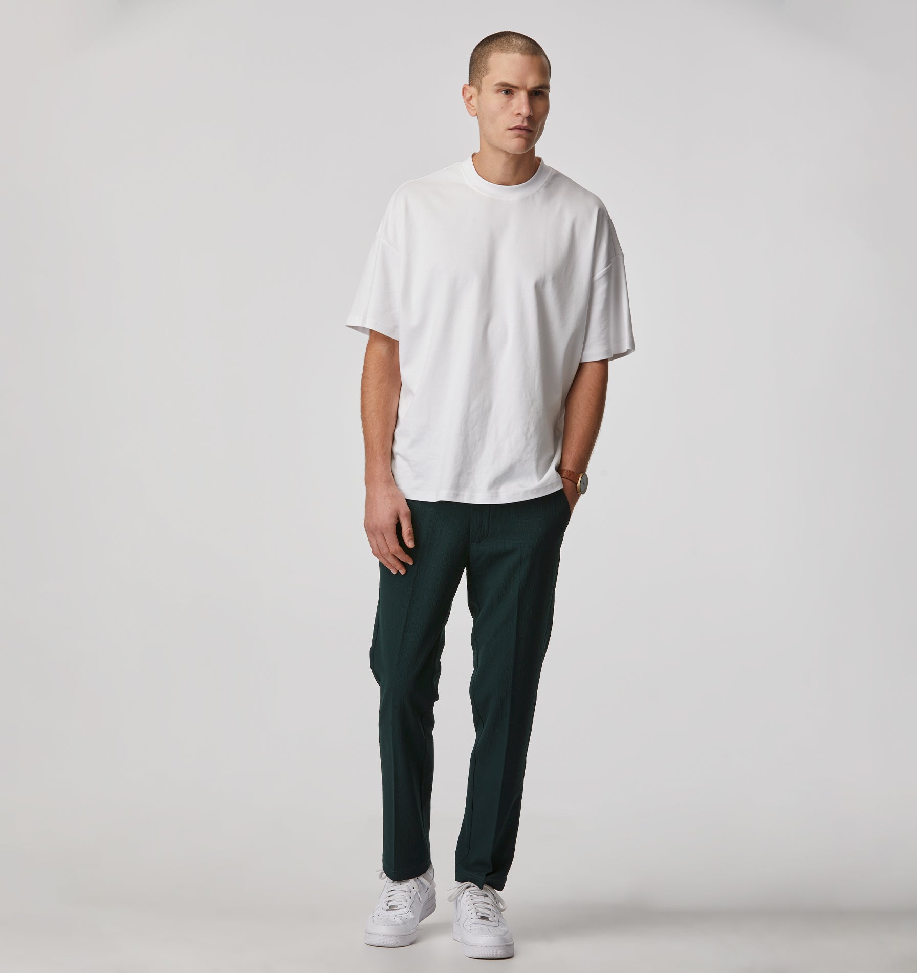 Seersucker Slim Kobe Pant - Tall - Dark Green