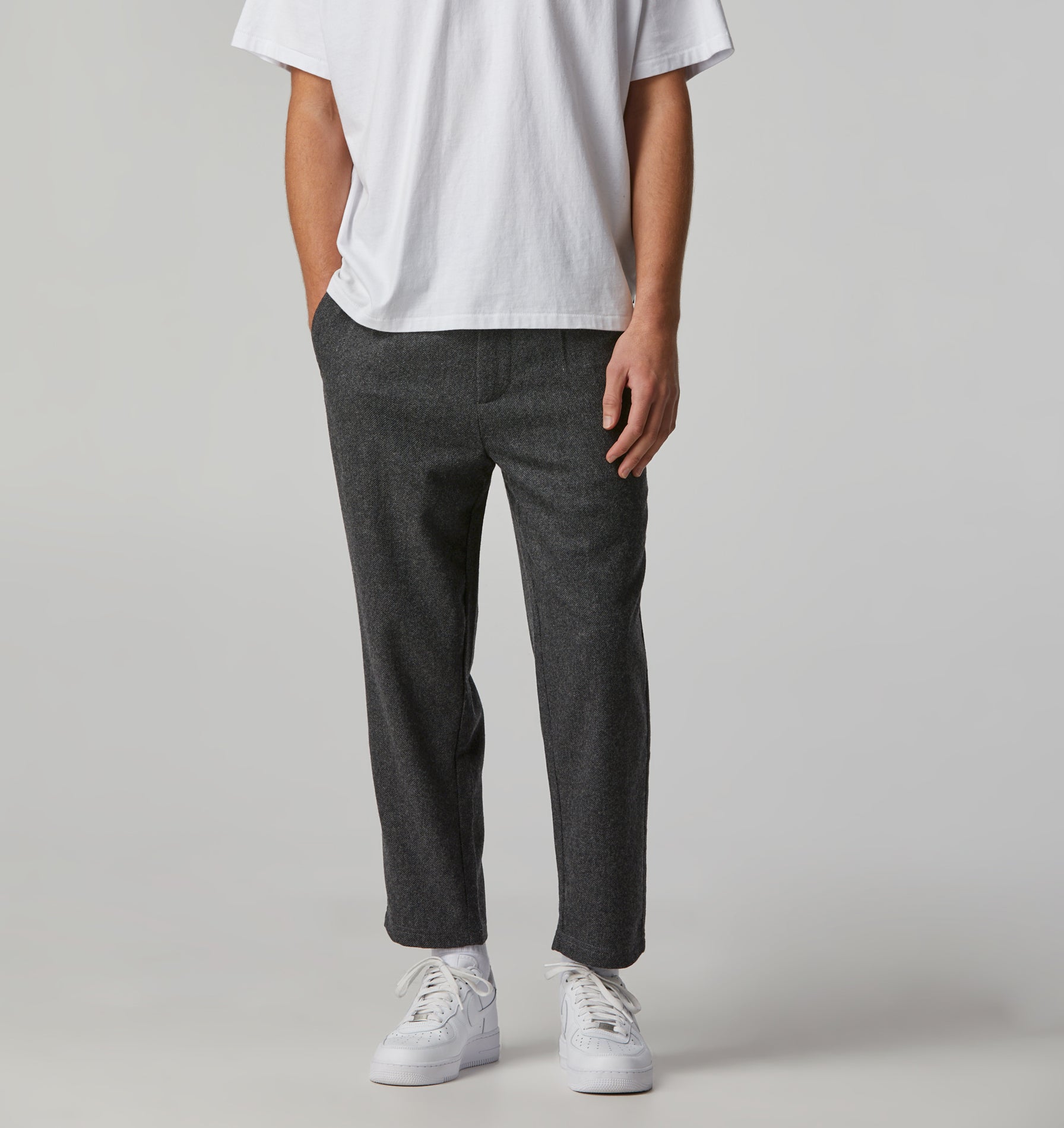 Kobe Pant - Charcoal Wool