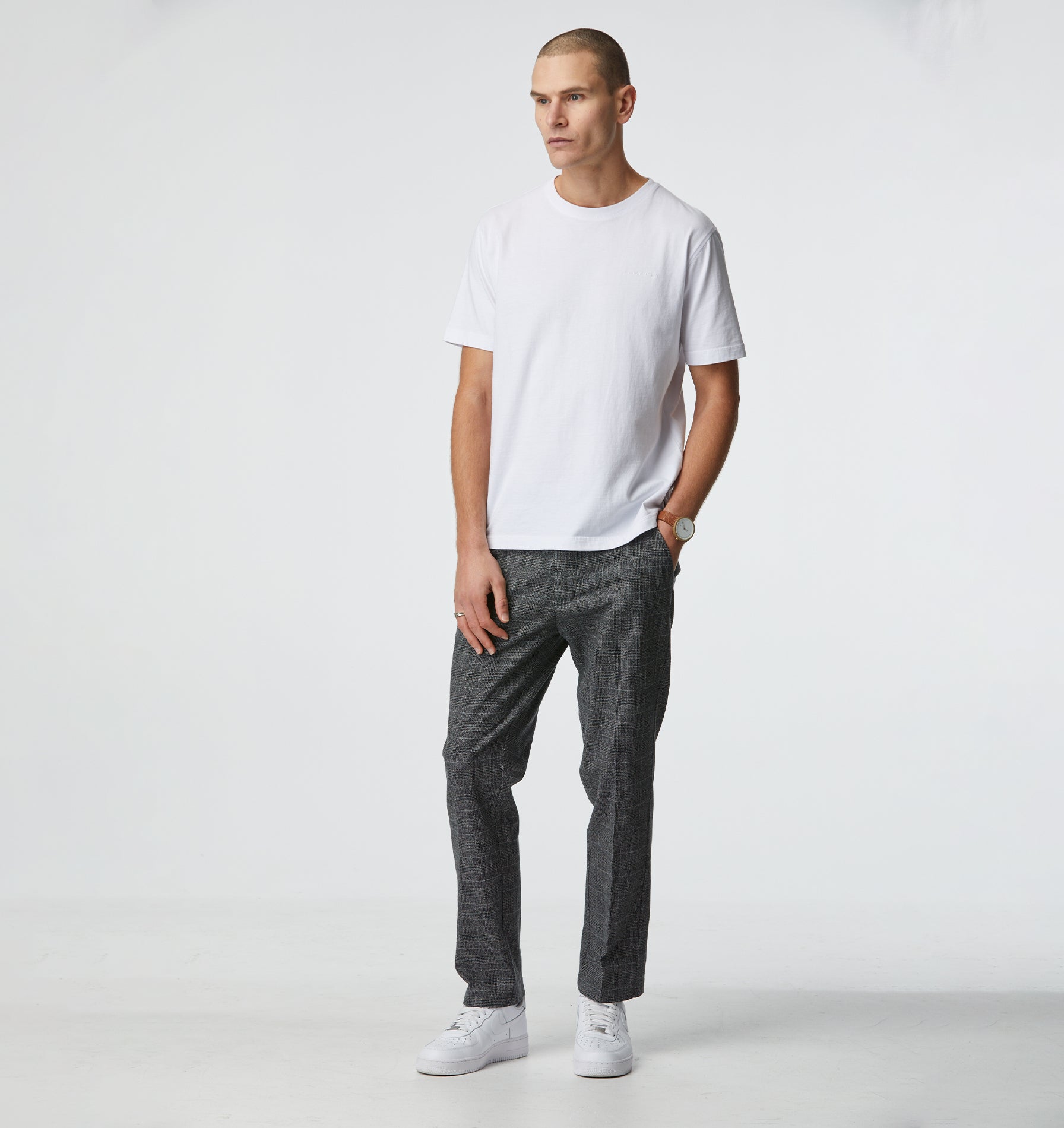 Slim Kobe Pant - Tall - Charcoal Plaid