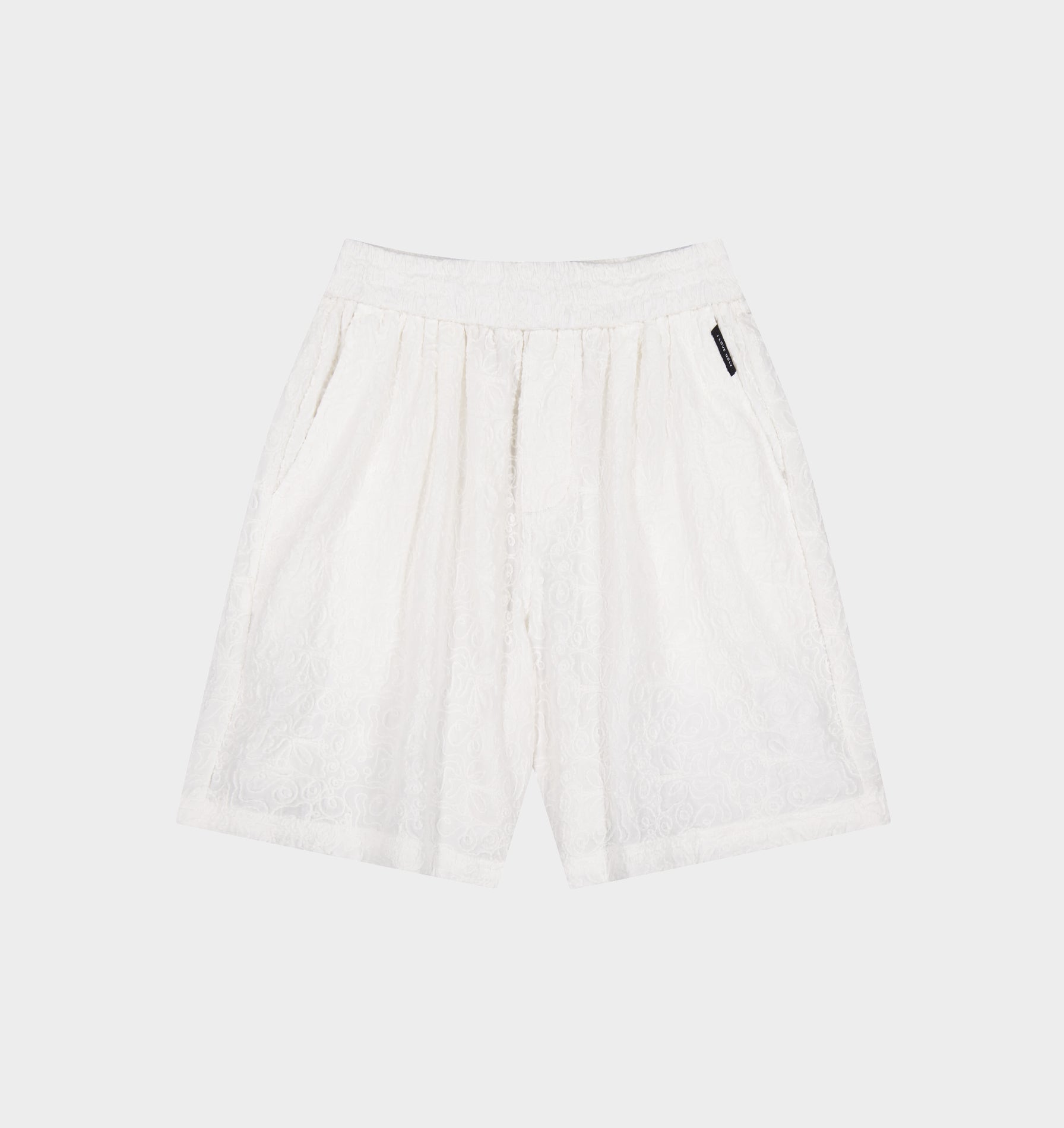 Michael Towel Short - Off White/Black