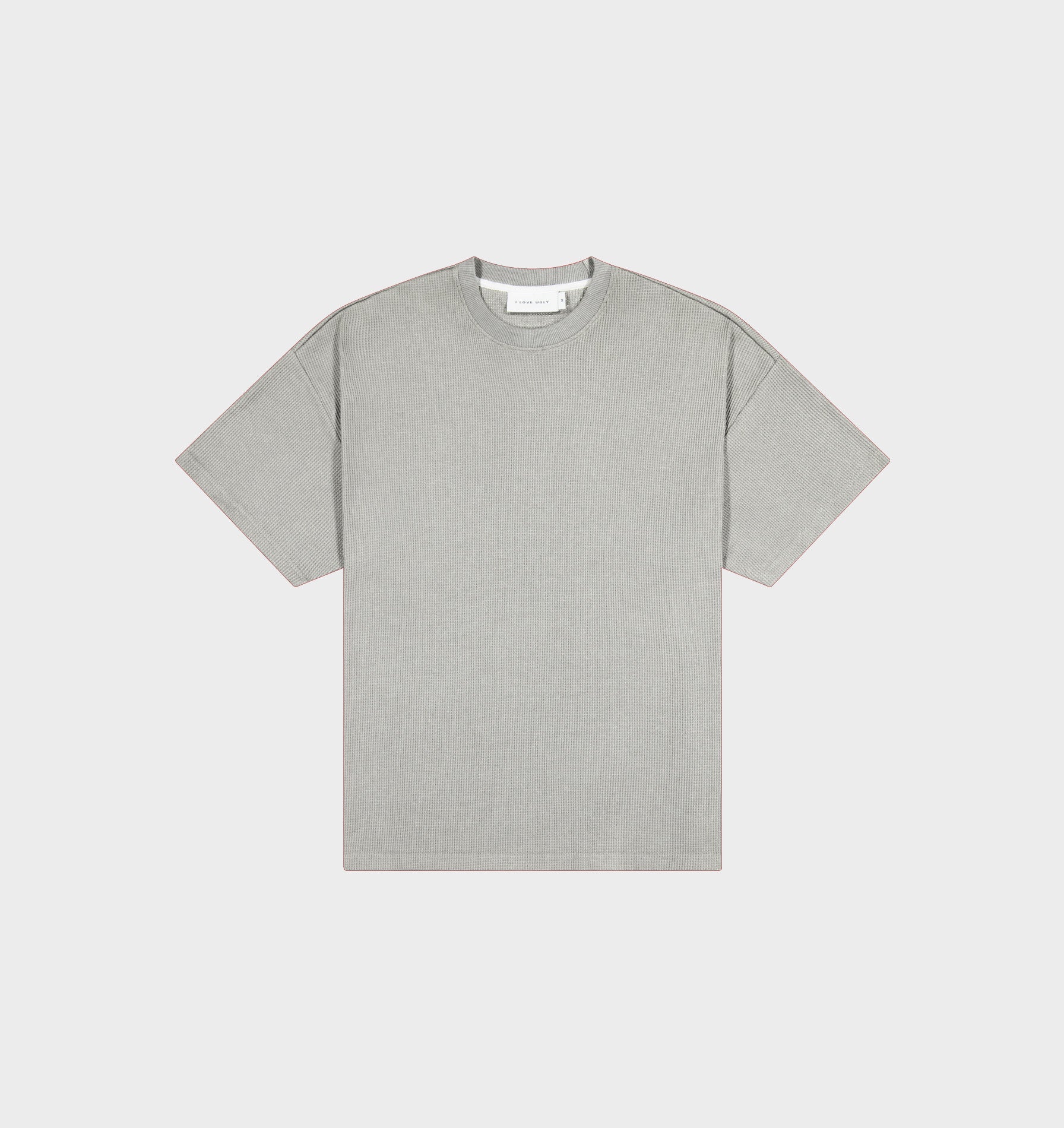 Waffle Box Tee - Concrete Marle