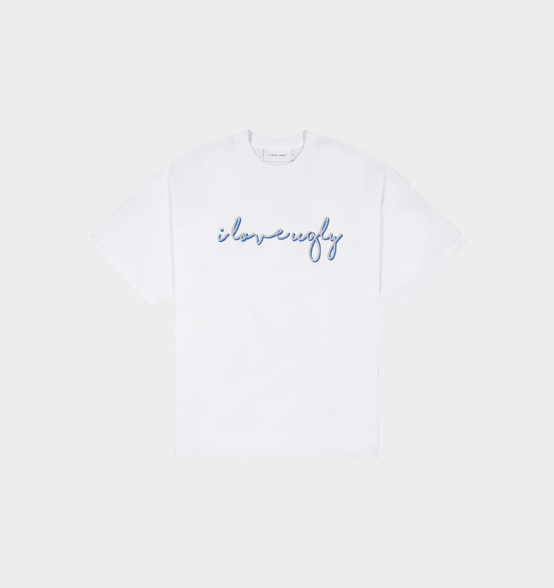 Abstract Box Tee - White