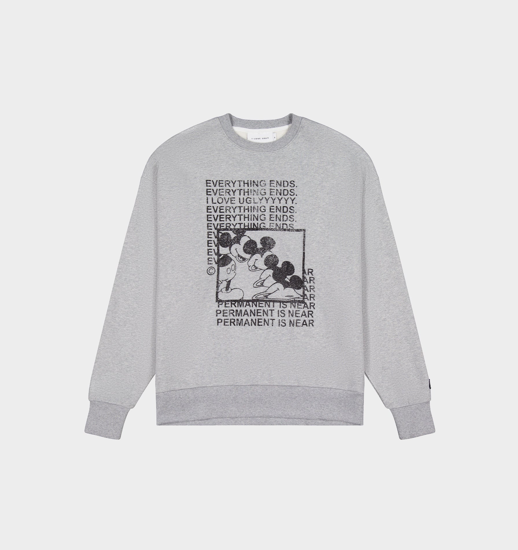 Everything Ends Box Crew 2.0 - Vintage Grey