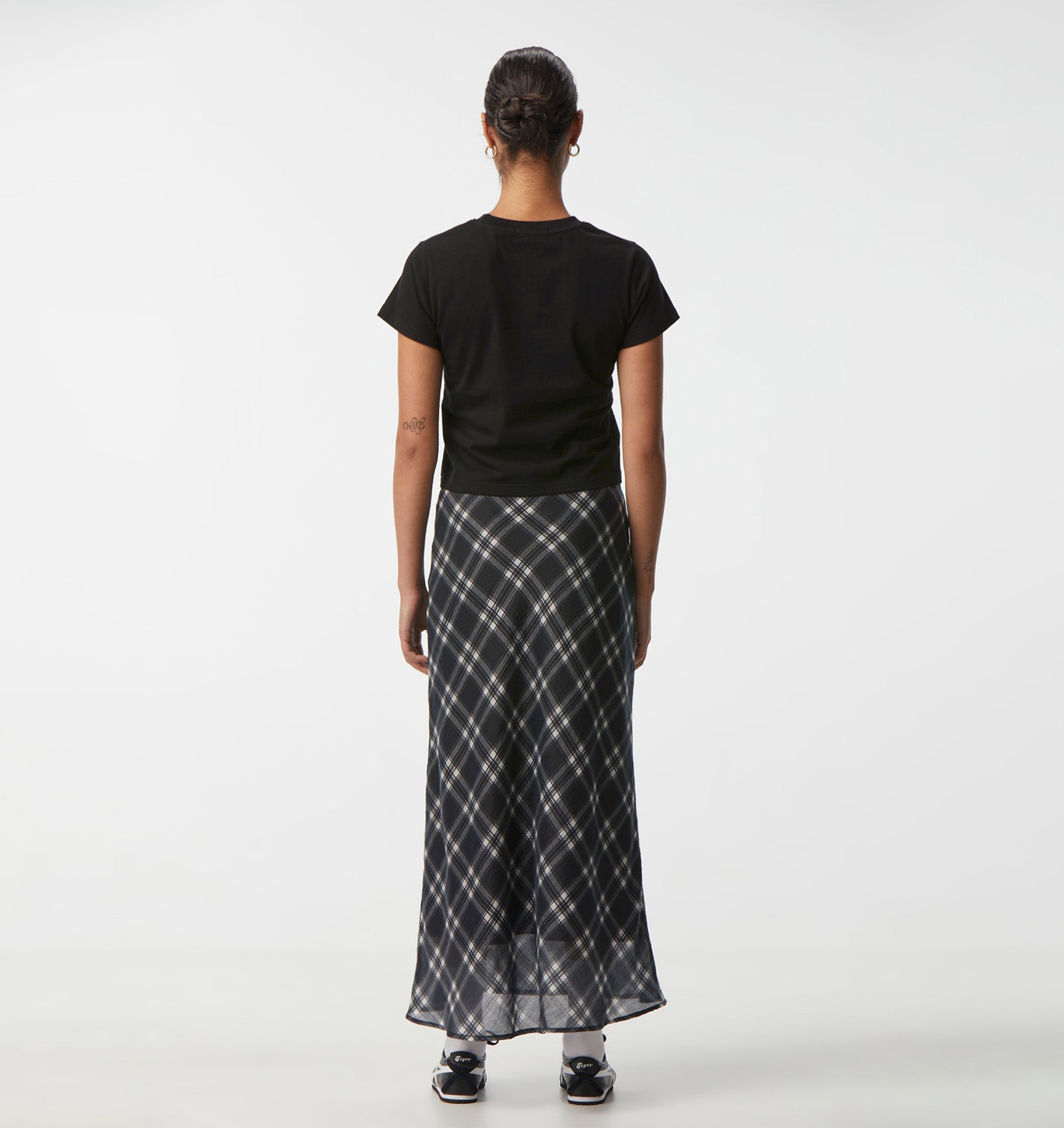 Finley Skirt - Black Check