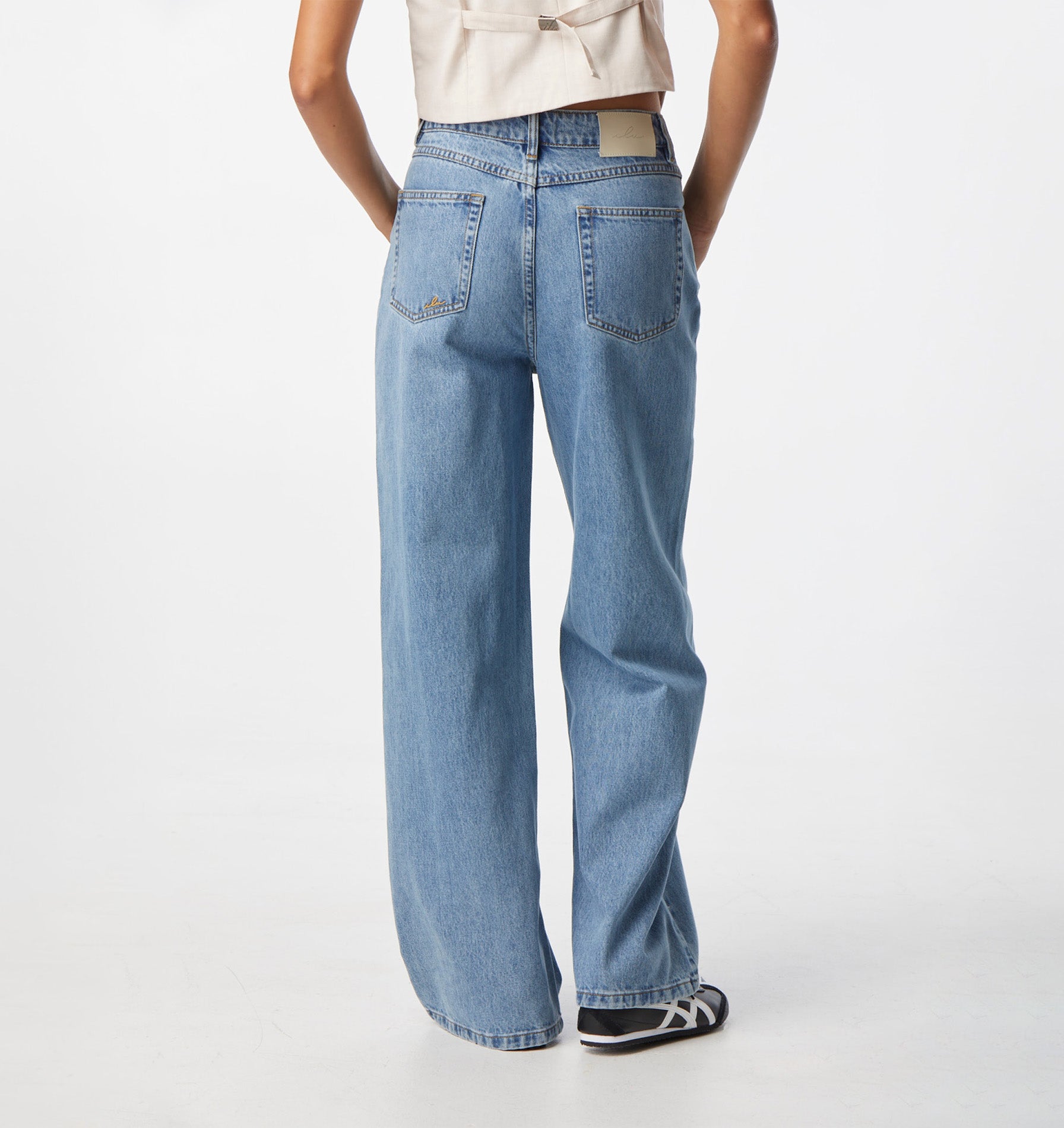 Coi Slouch Denim - Washed Vintage Blue