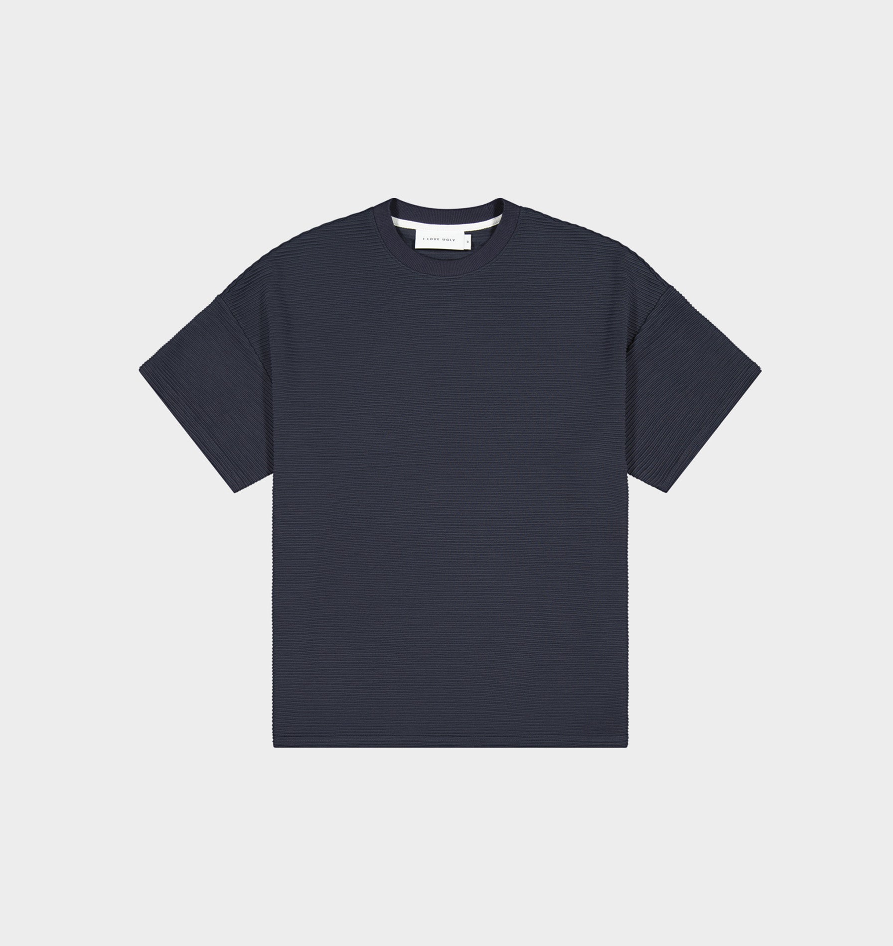 Corrugated Box Tee - Charcoal