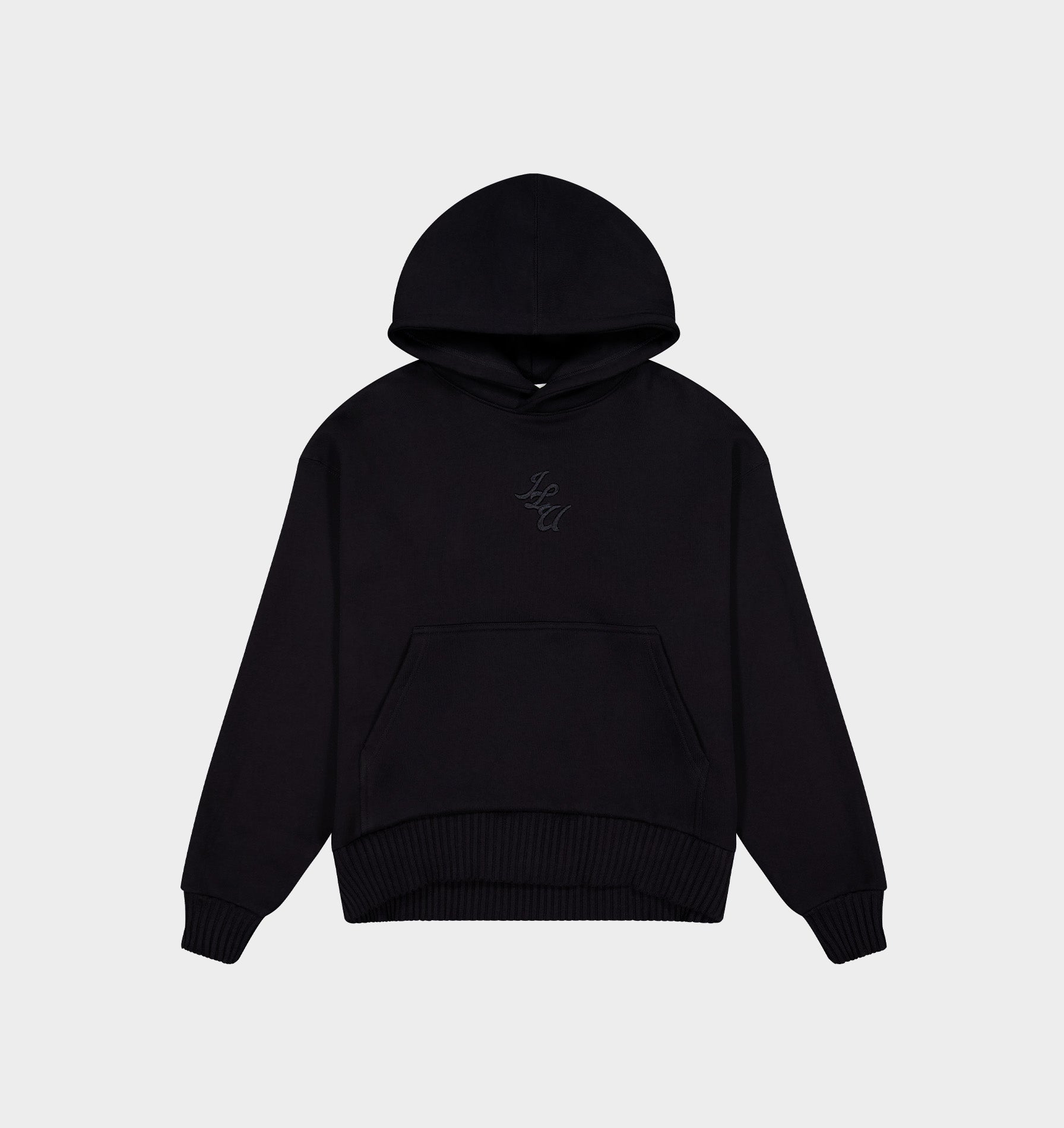 Enzo Cropped Hood - Black