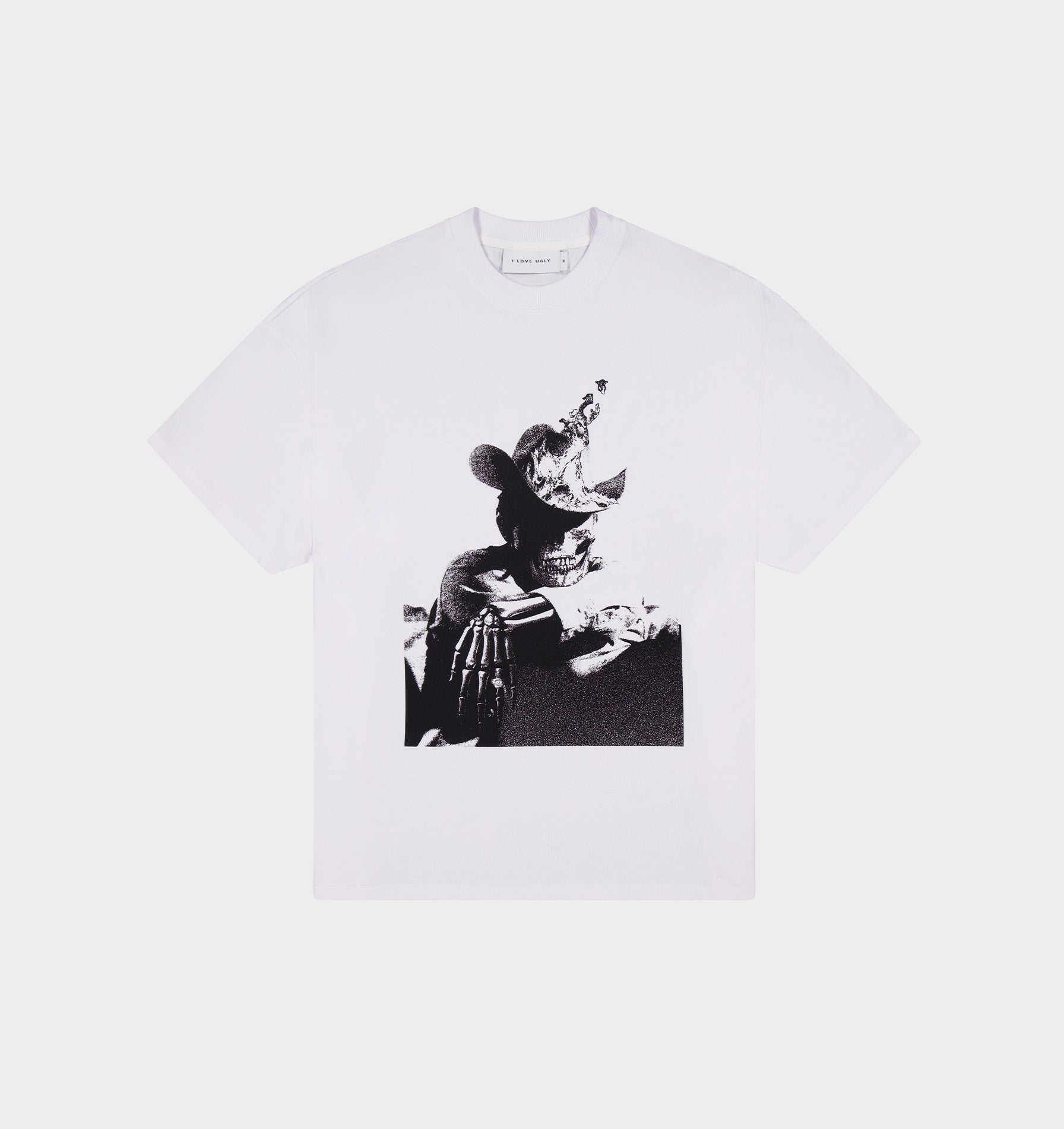 Identity Crisis Box Tee - White