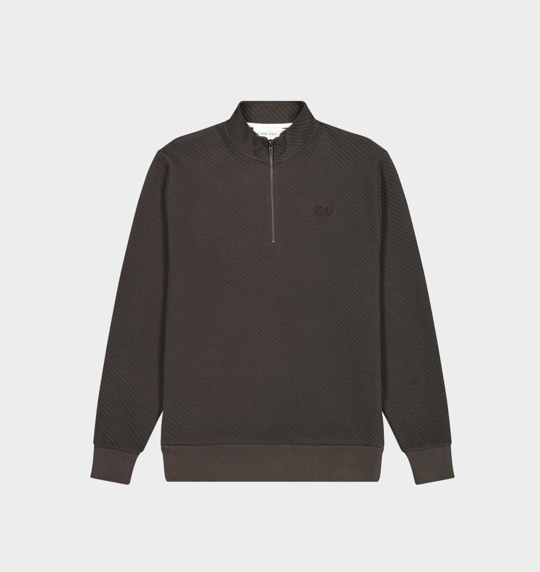 Textured Tottenham Pullover - Espresso