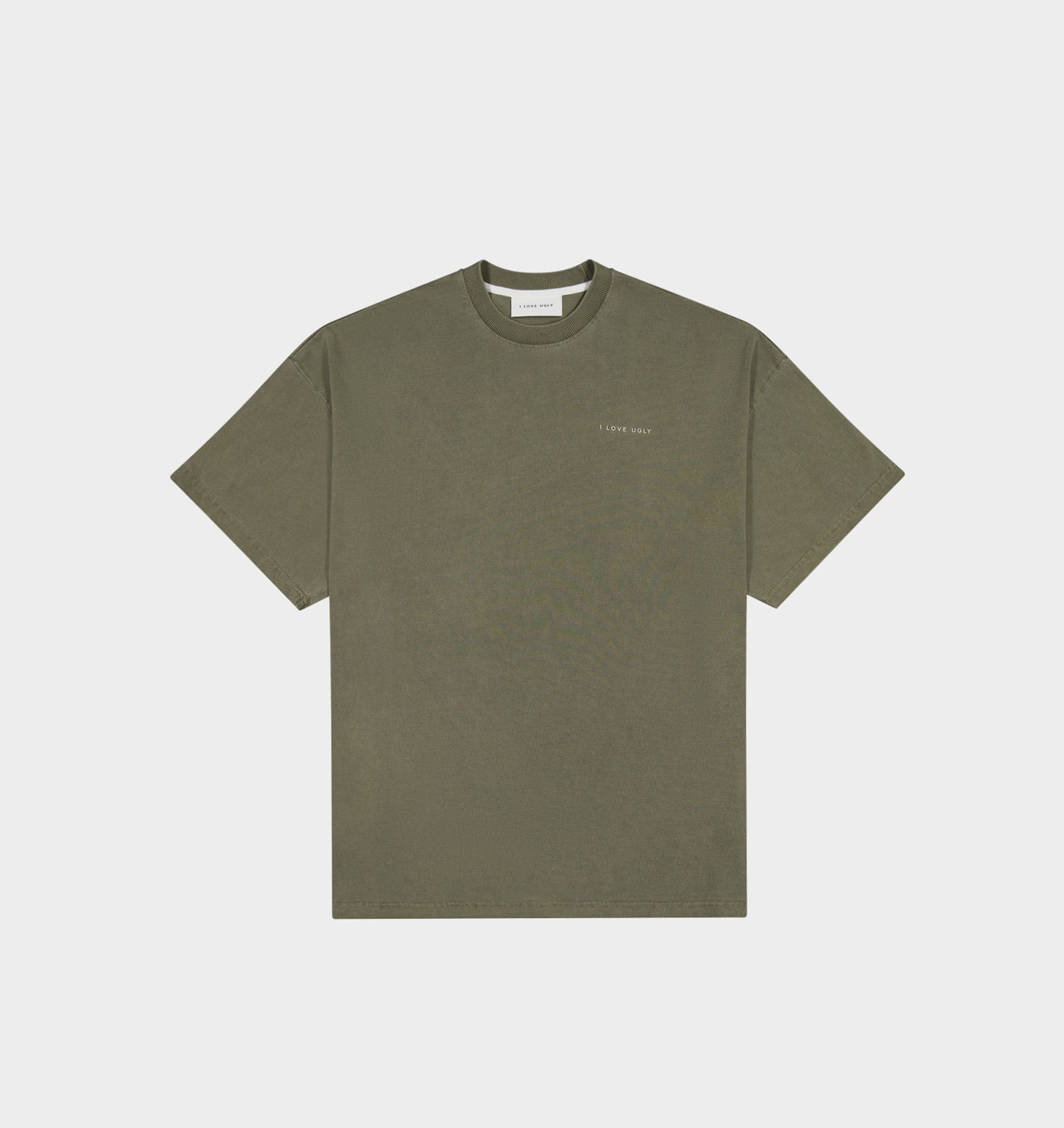 Box Tee - Washed Olive