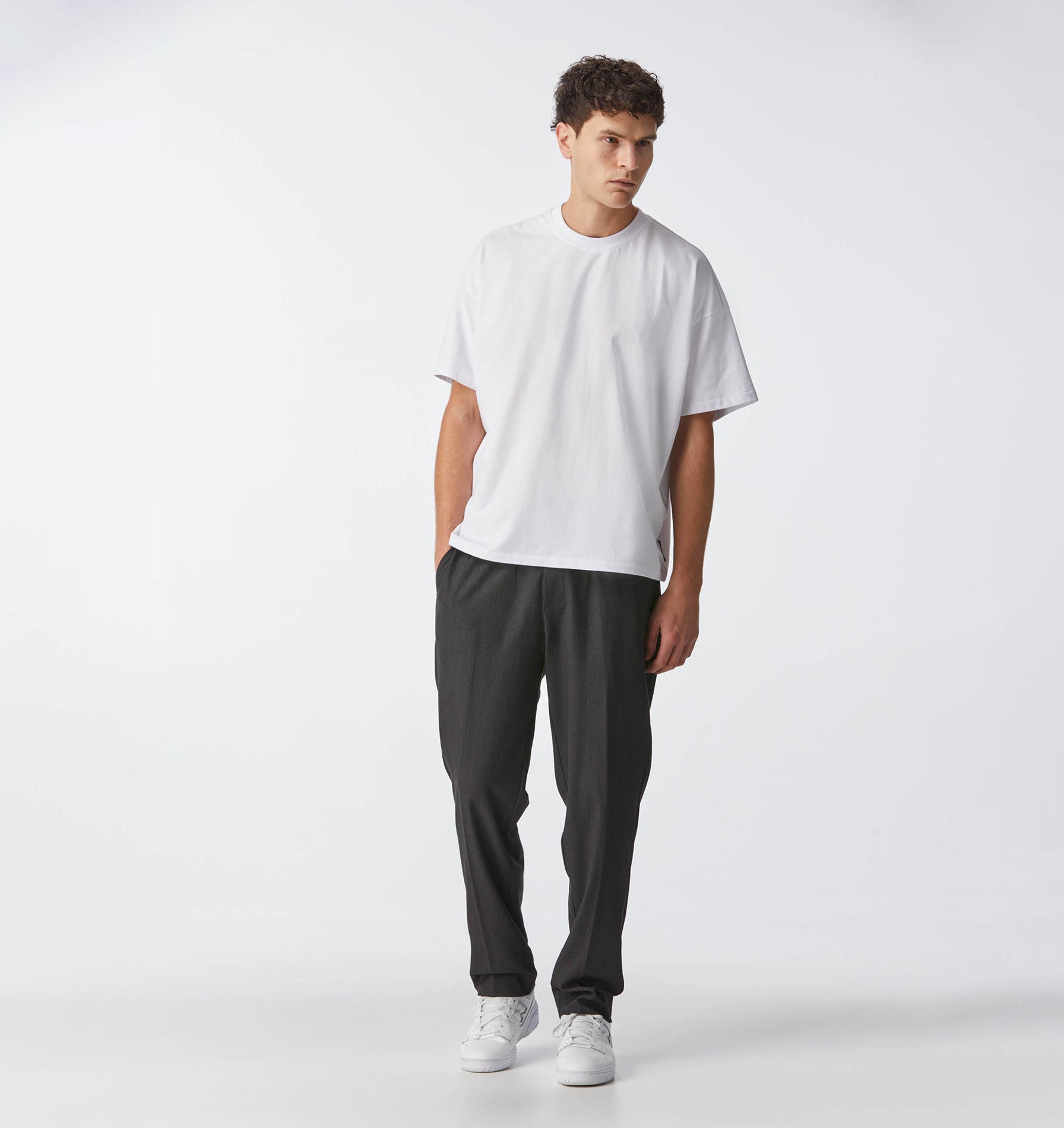 Marlon Smart Pant - Ash Grey