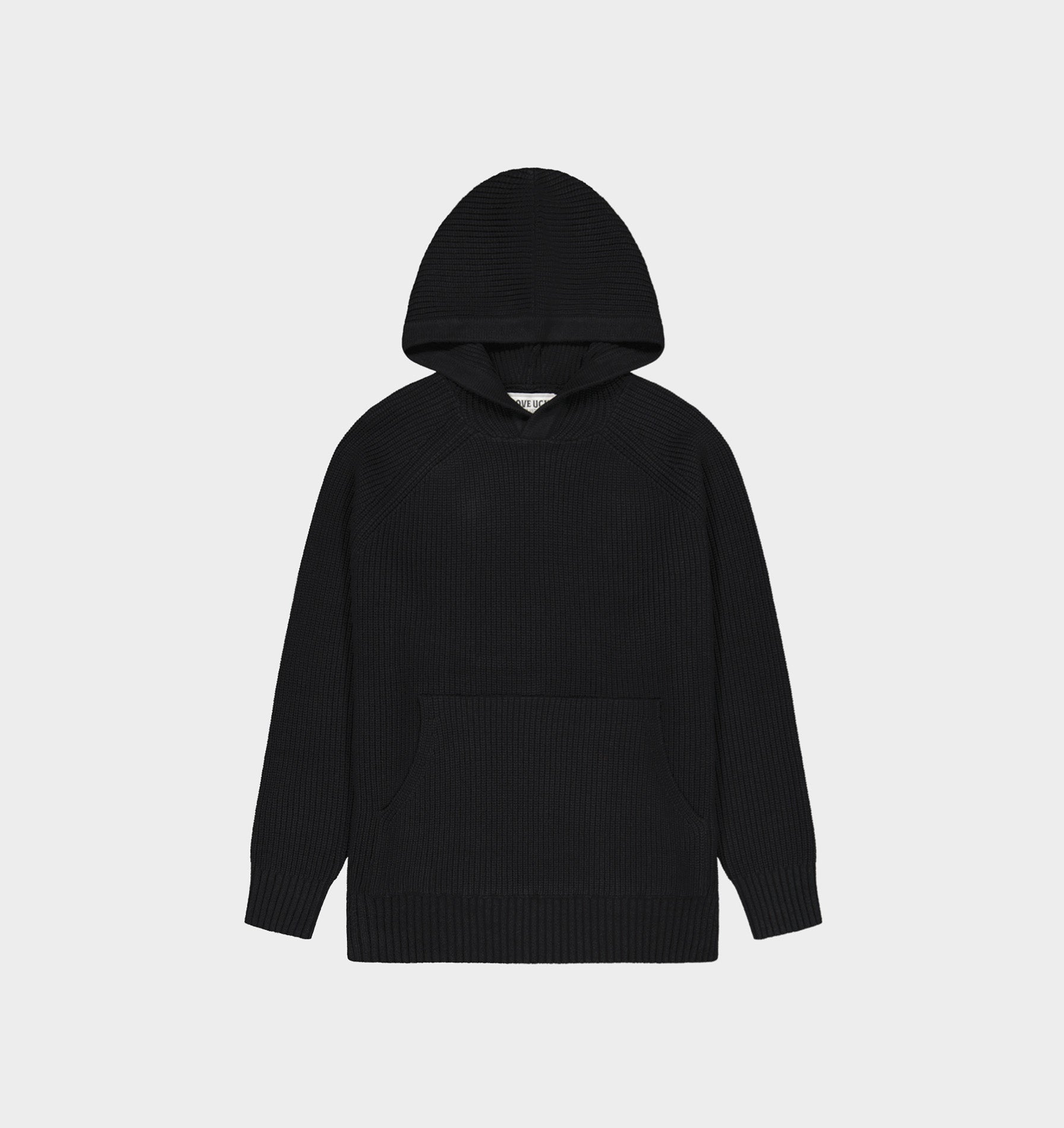 Waltz Knit Hood - Black