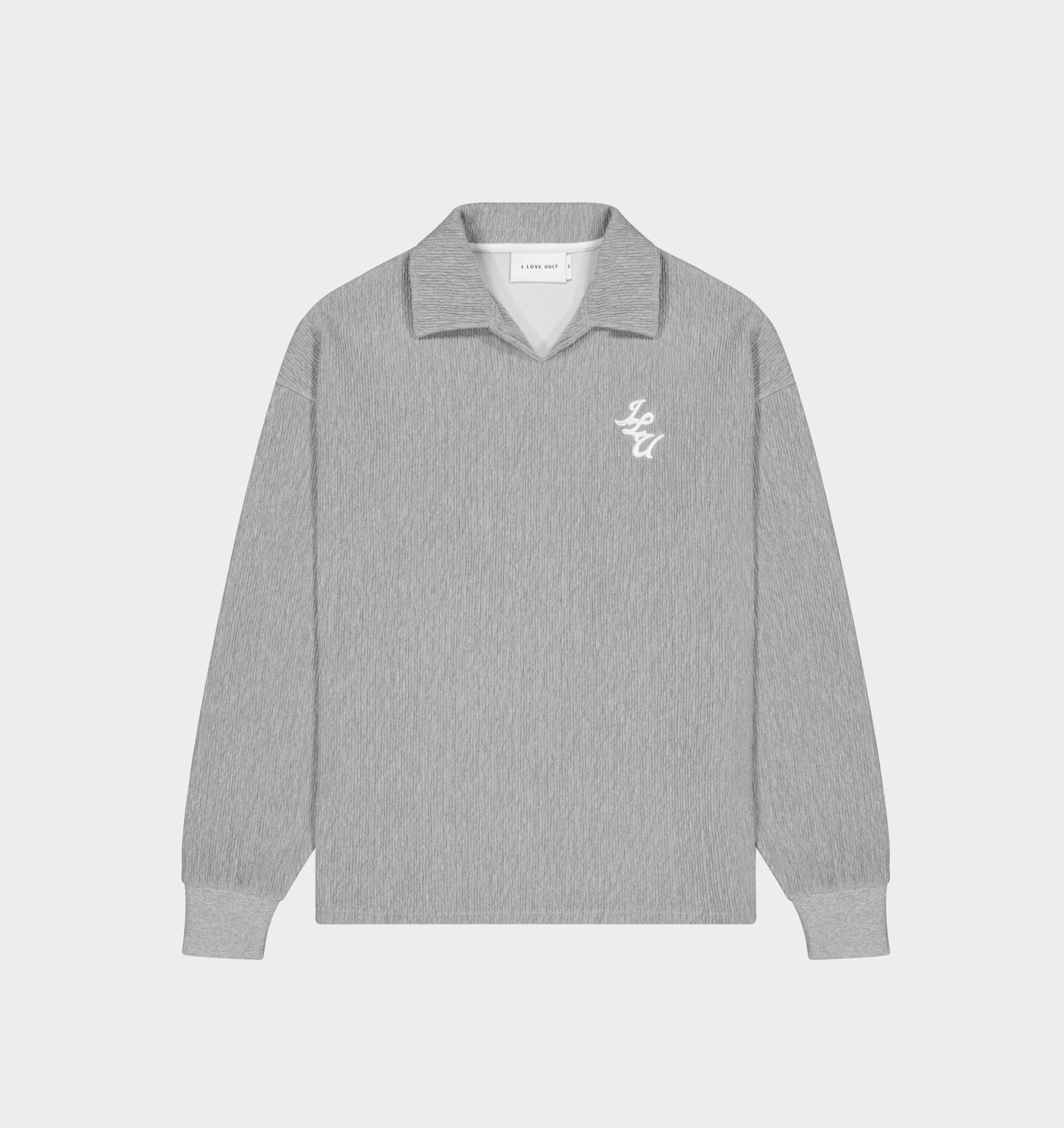 Josiah LS Polo - Vintage Grey