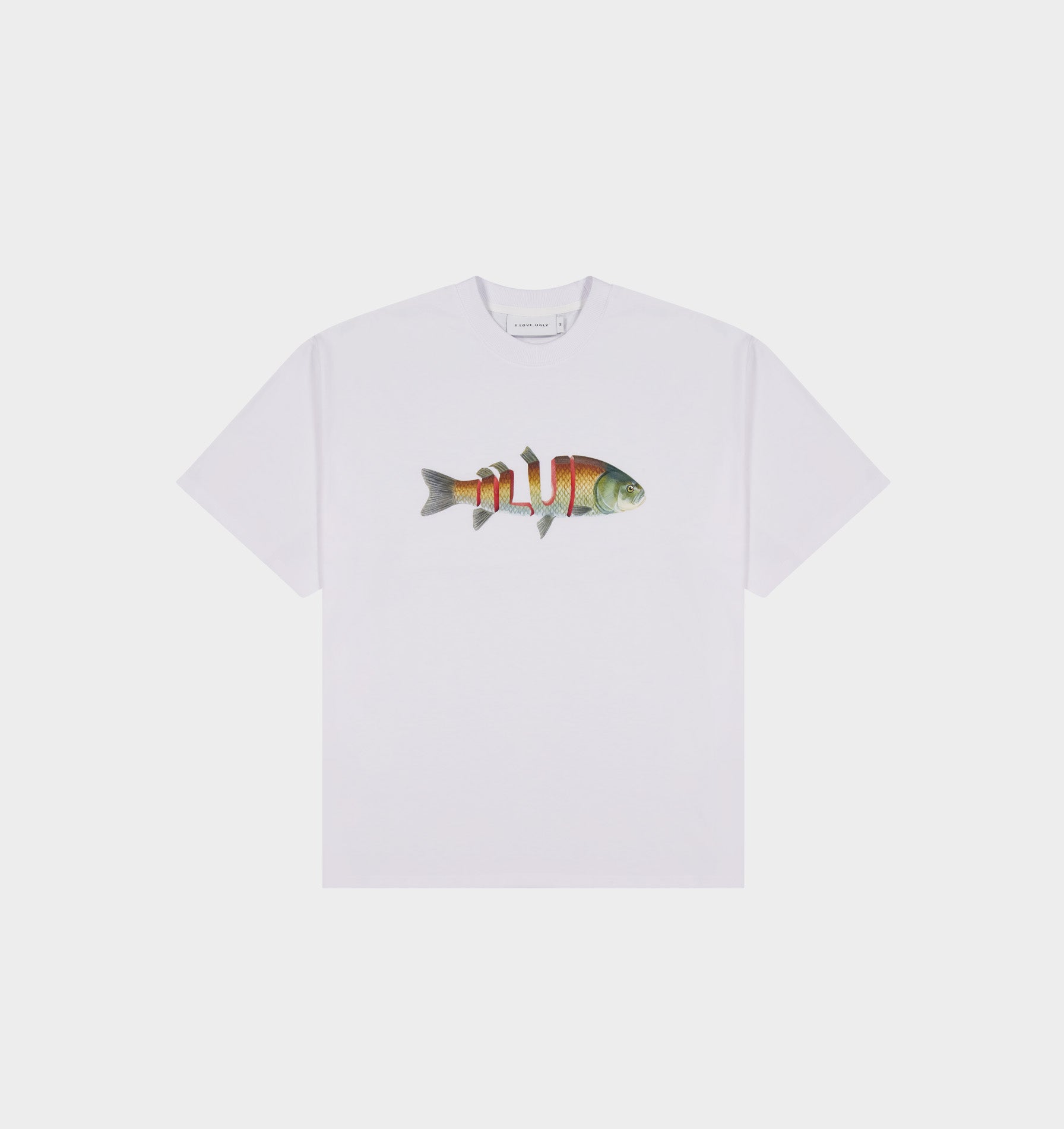 Trout Box Tee - White