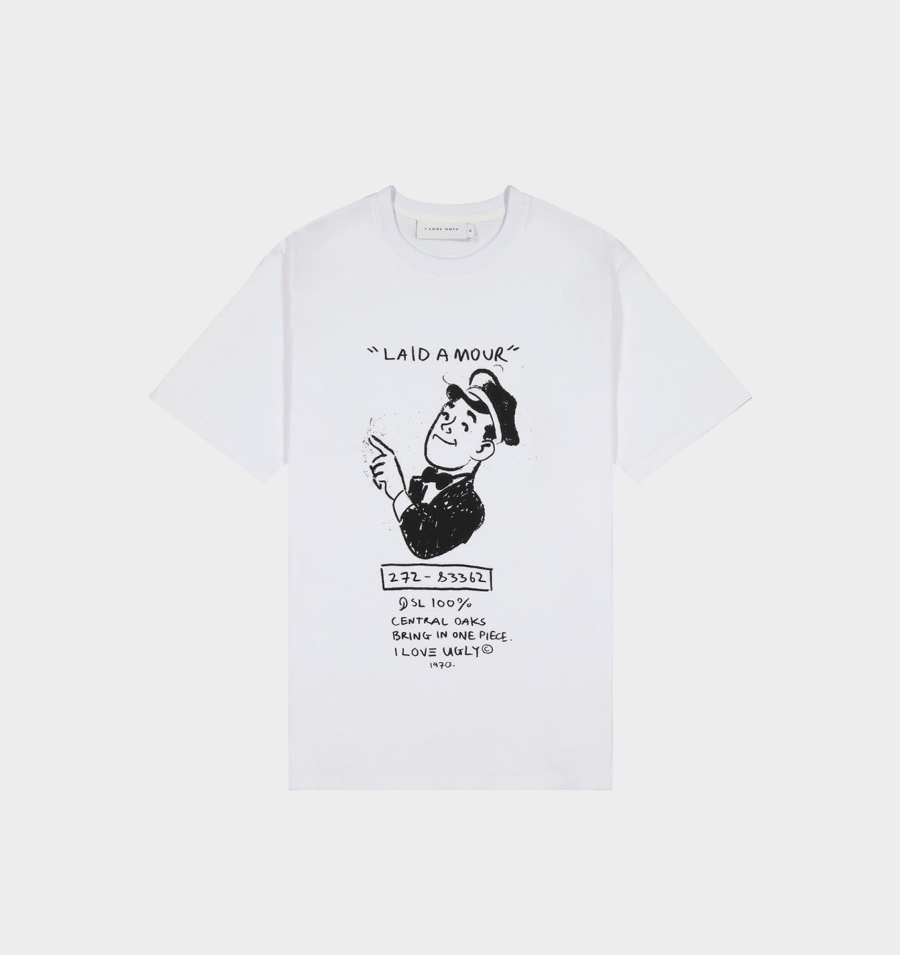 One Piece Heavy Chester Tee - White