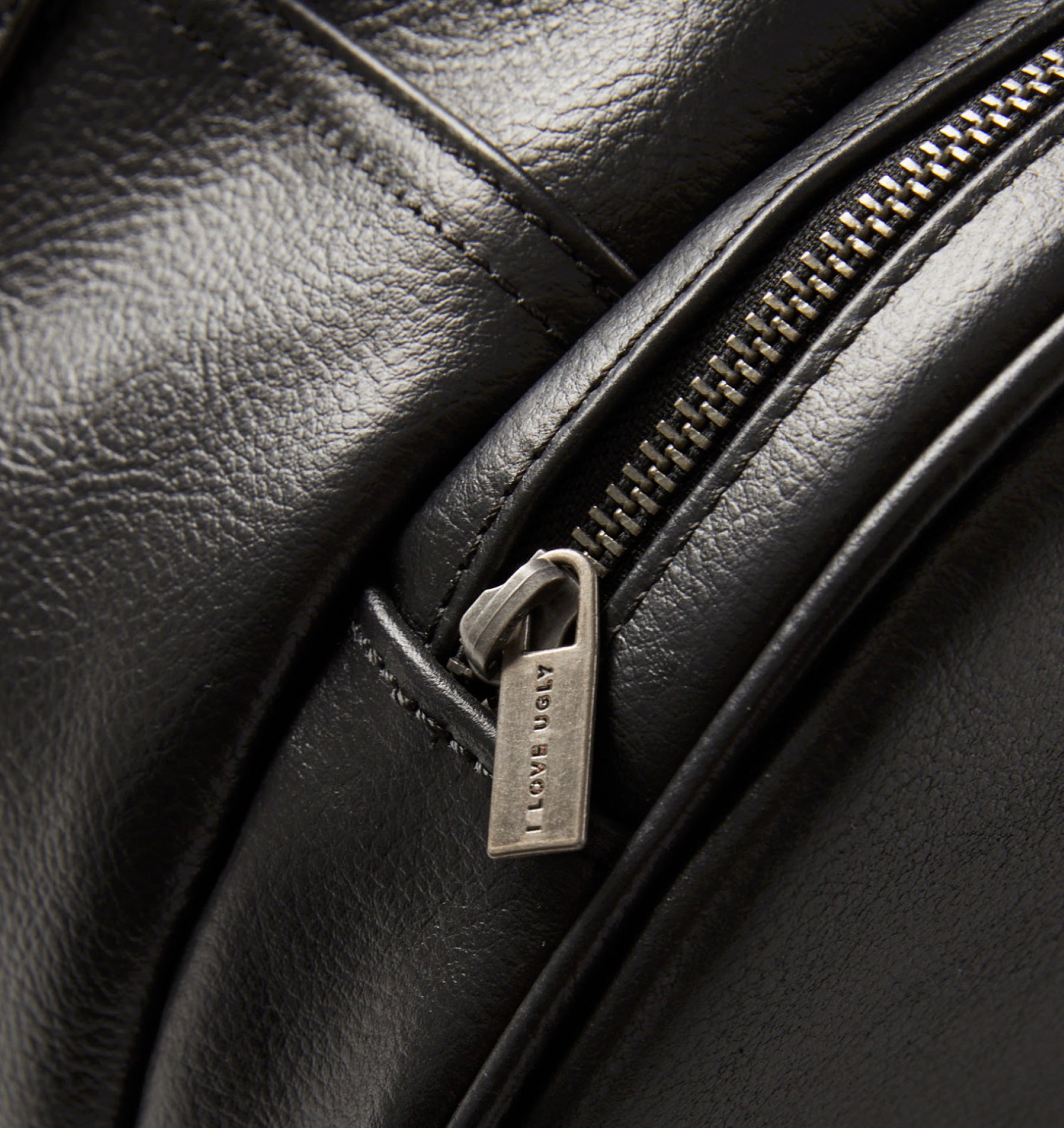 Floyd Leather Duffle Bag - Black