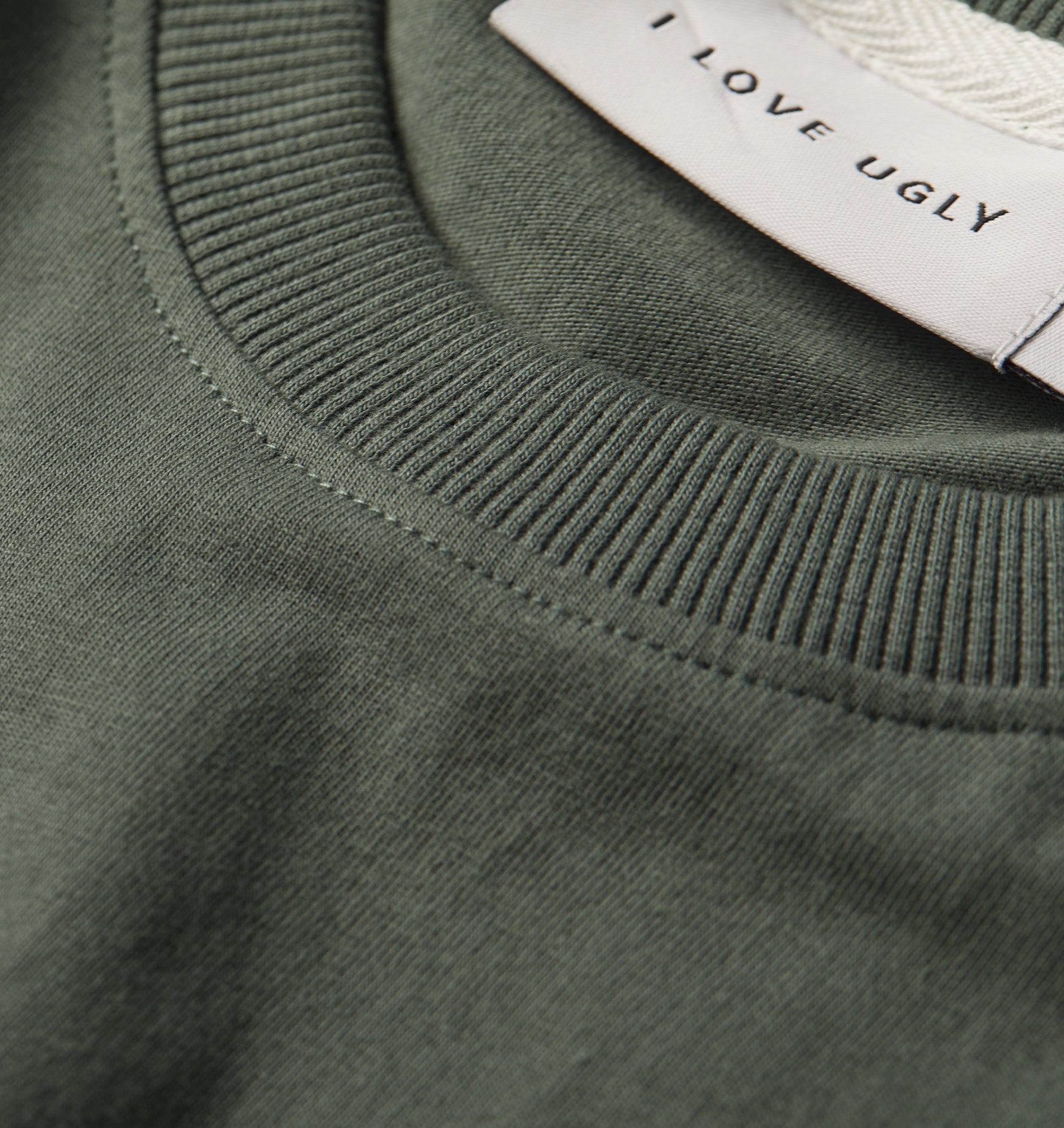 Box Tee - Smokey Green