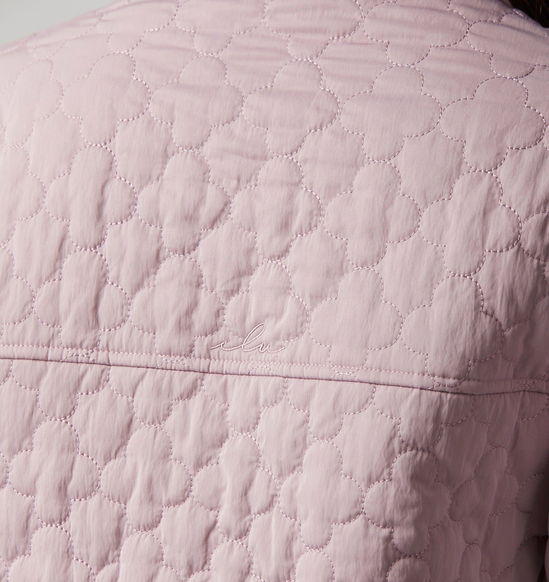 Quilted Shacket - Dusty Pink