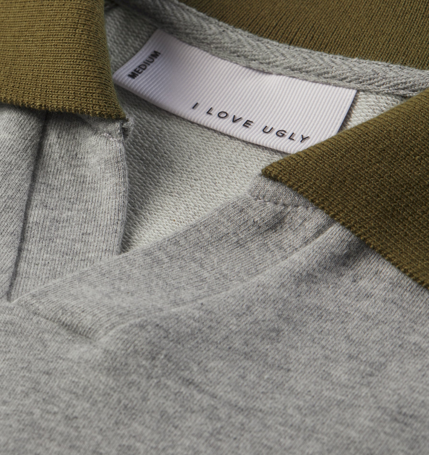 Dalton SS Polo - Pesto/Vintage Grey