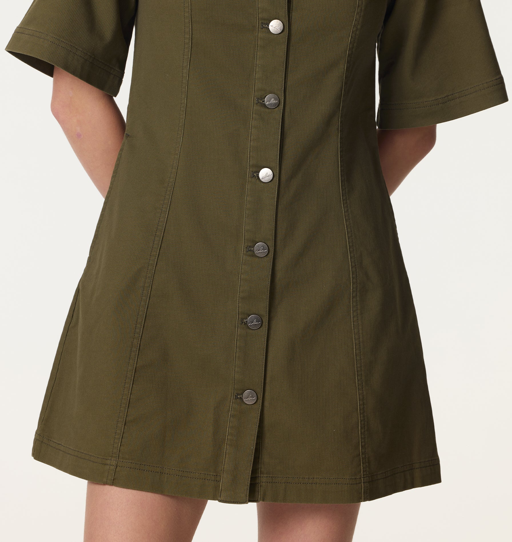 Lula Dress - Moss Green