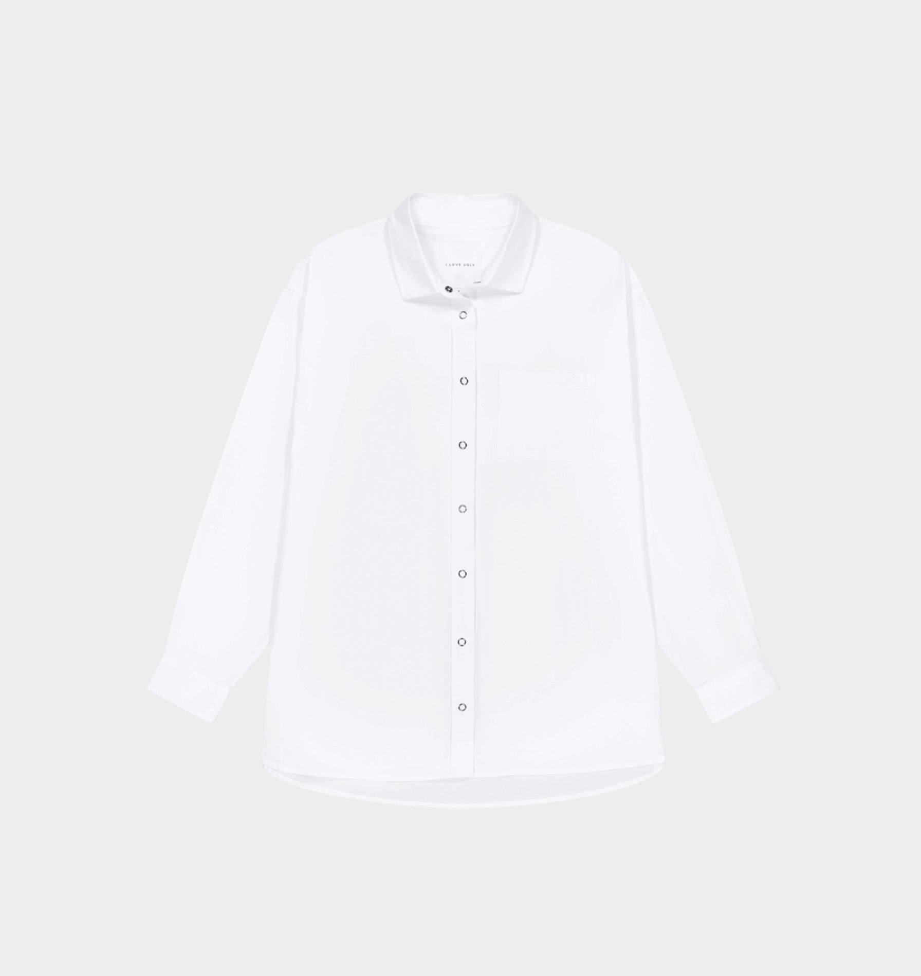 Ridge Oversized Shirt - White