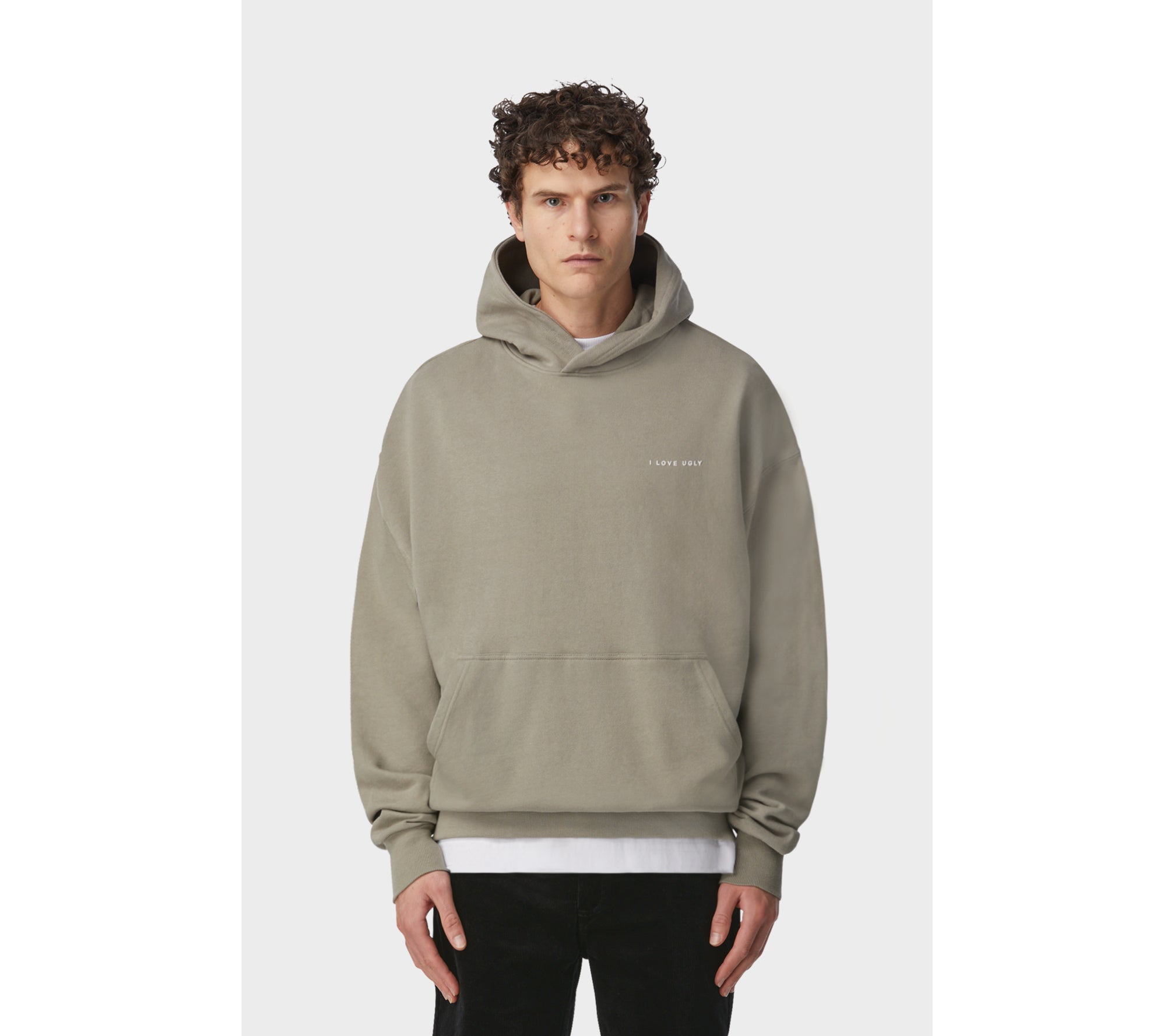 Box Hood - Moss Grey