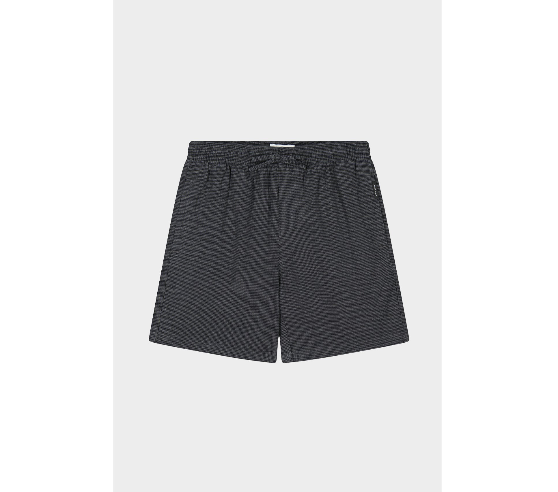 Check Michael Short - Charcoal Houndstooth